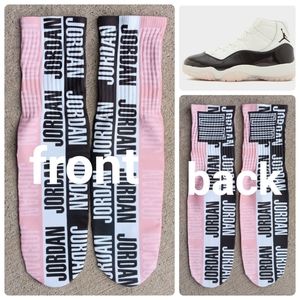 Jordan 11 Neopolitan socks